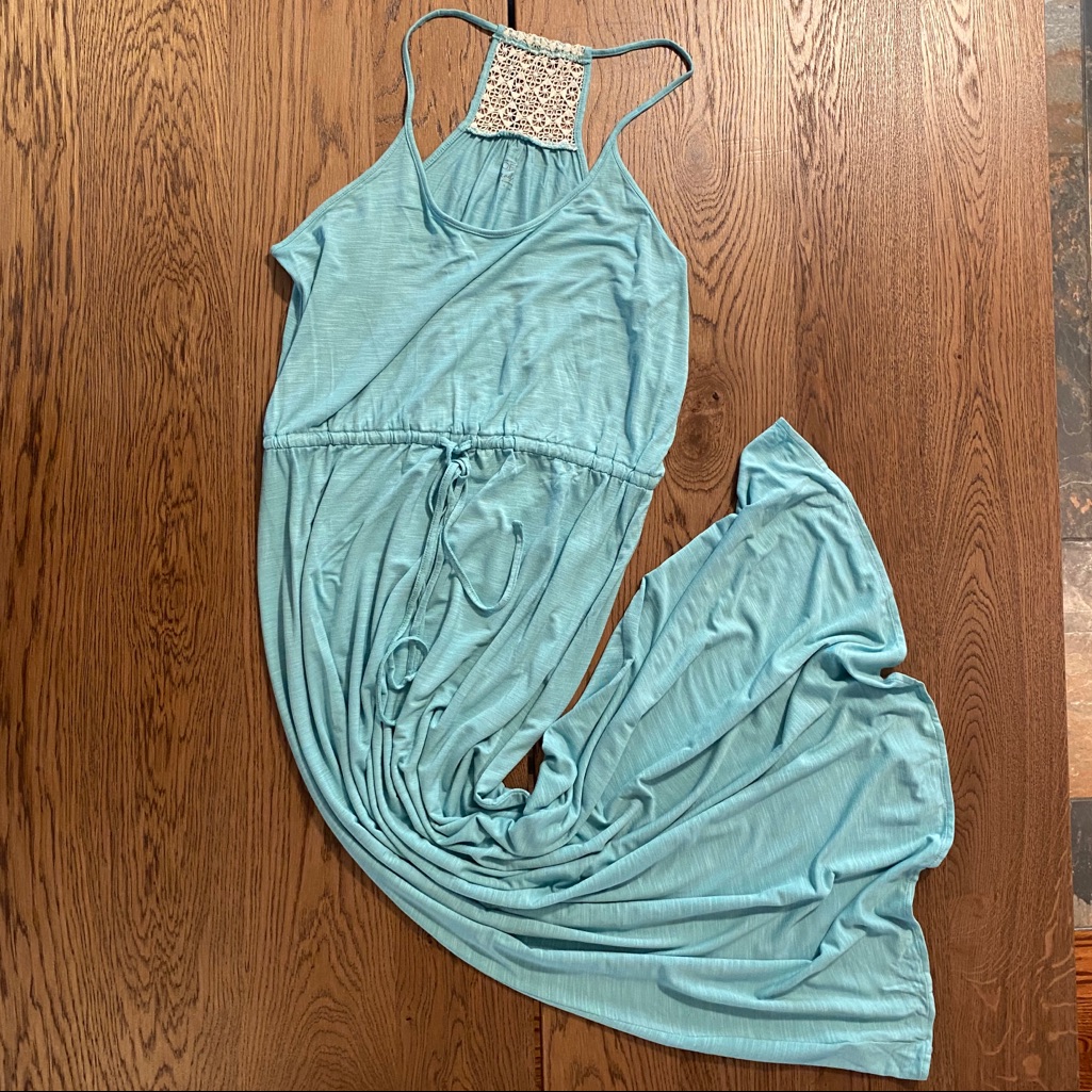 Loft Tiered Maxi Dress Sz 6